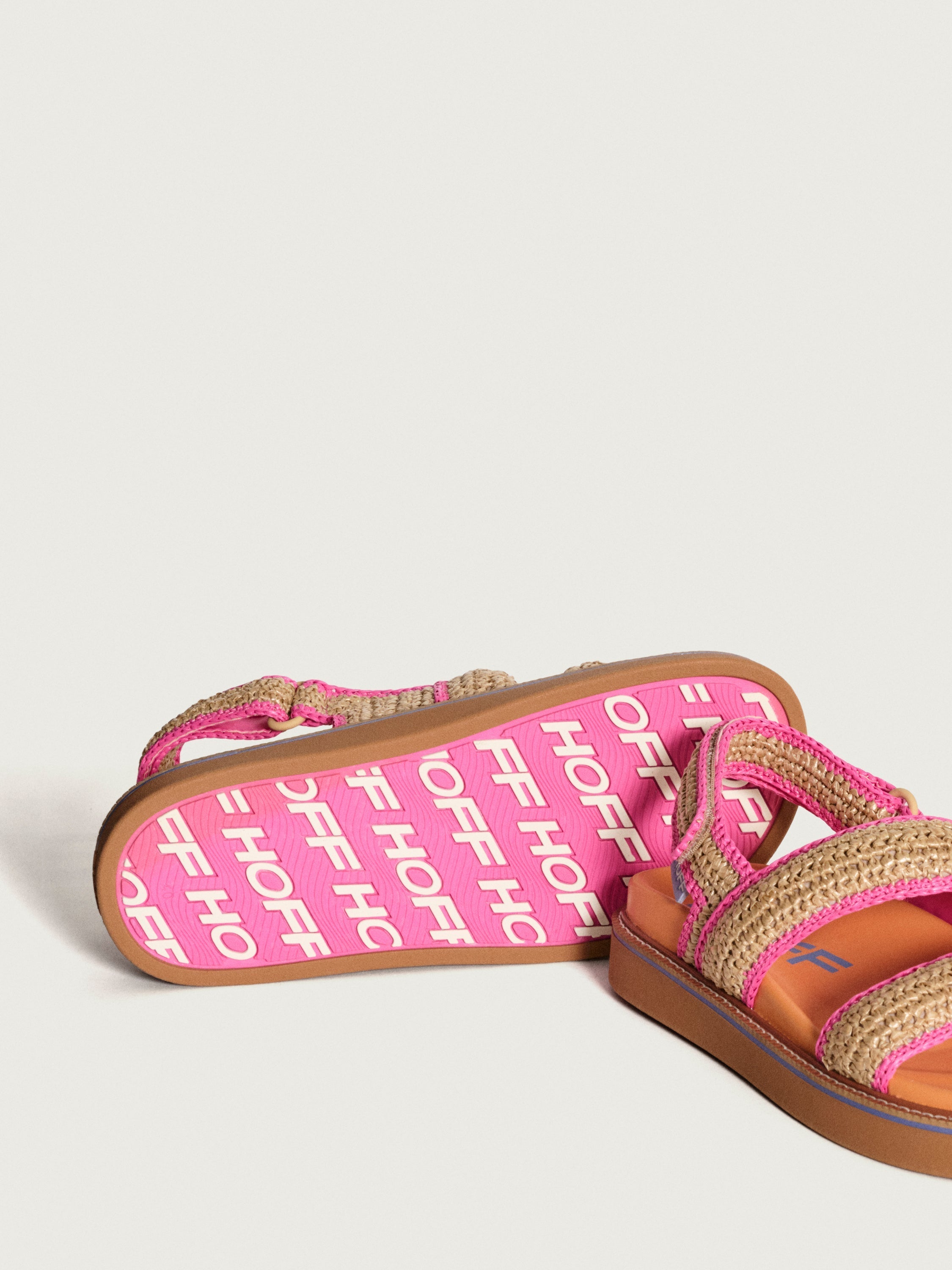 SANDALIA ROAD RAFIA BEIGE