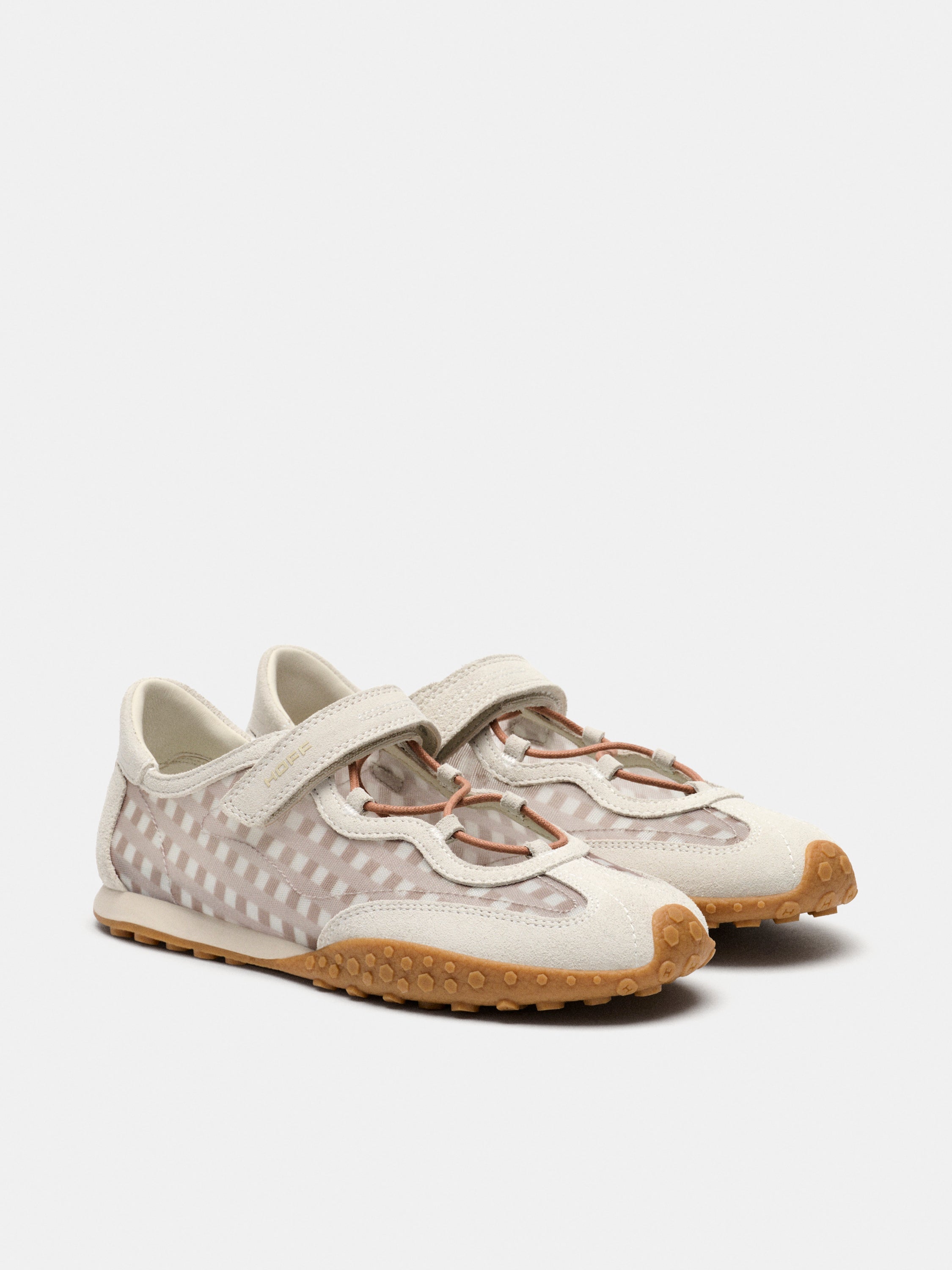 BRIDGE BOW VICHY OFF WHITE