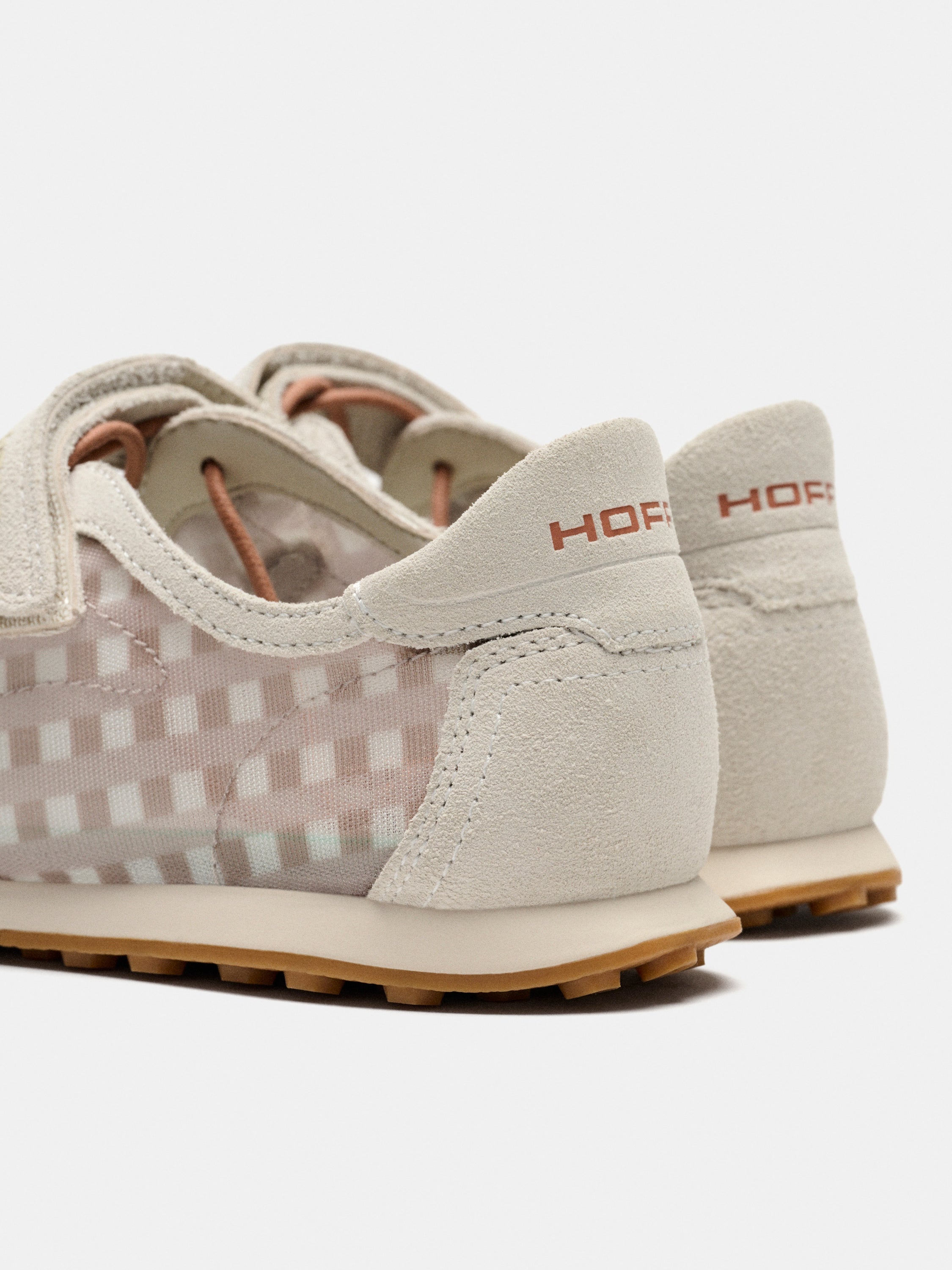 BRIDGE BOW VICHY OFF WHITE