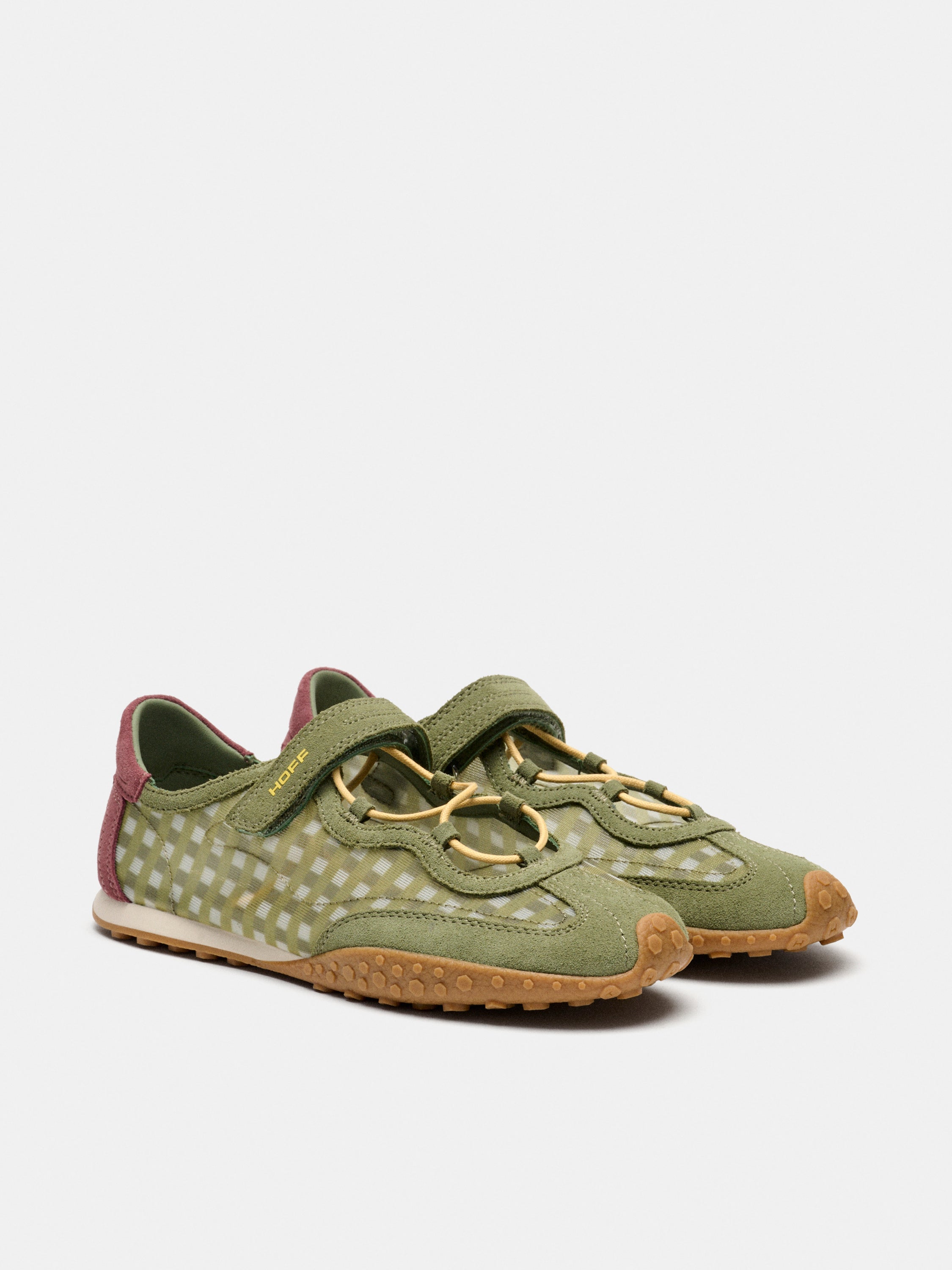 BRIDGE BOW VICHY SAGE