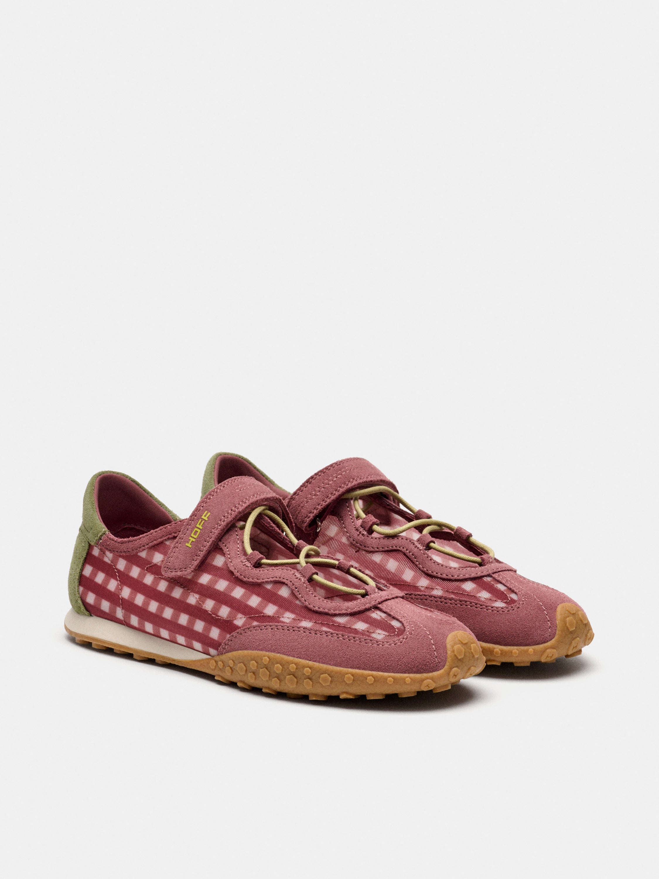 BRIDGE BOW VICHY BERRY