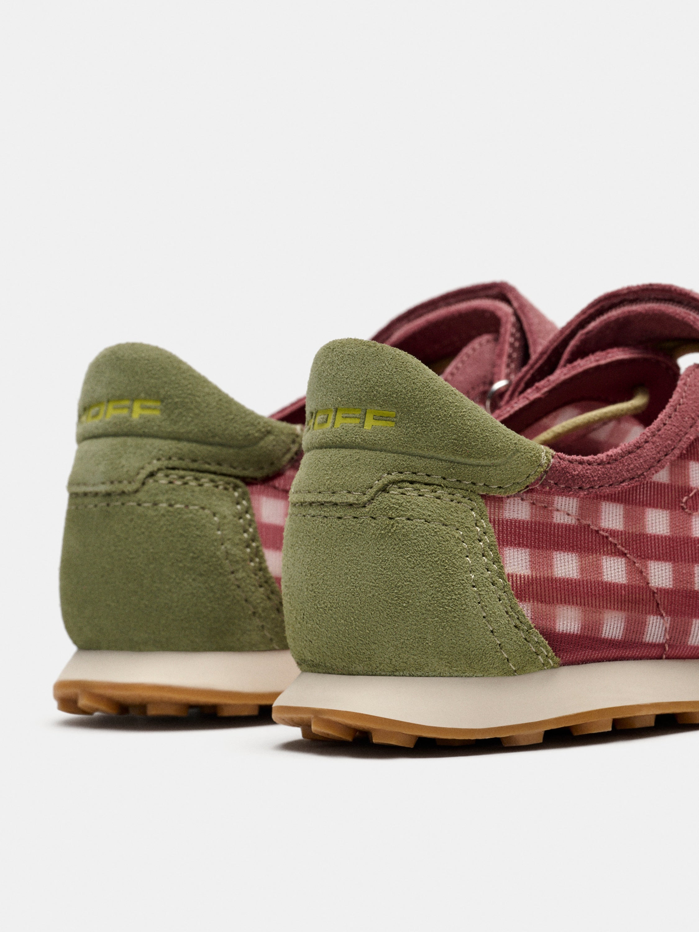 BRIDGE BOW VICHY BERRY
